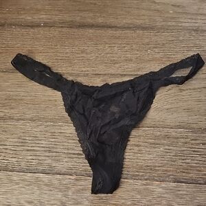 Victoria's Secret Black Lace Panties